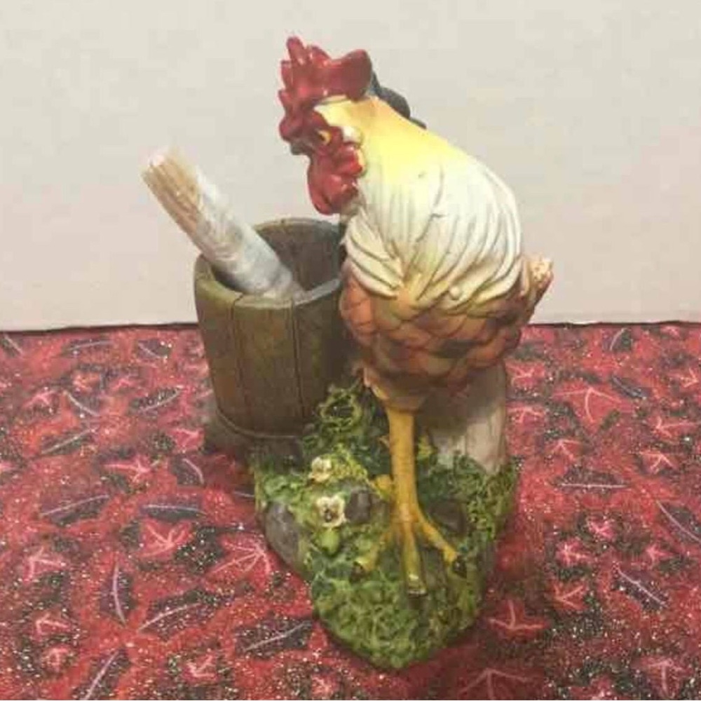 🆕Colorful Rooster Toothpick Holder
